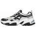Skechers Stamina V2 1.0 Cushioning Anti-Slip And Wear-Resistant Low-Top Chunky Sneakers Women's Black White 37