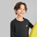 Skechers Grade School T-Shirts Carbon Black 0018, 165