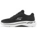 Skechers Cushioning, Wear Resistant Low Top Casual Shoes Women's Black Черный, 40