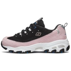 Skechers D'lites Black Pink Women's 35.5