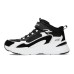 Skechers Slip-Resistant Warm Mid-Top Kids Lifestyle Shoes Black White Teenagers 36
