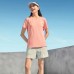 Skechers Comfort Technology Series T-Shirt Women's Candlelight Peach Pink Candlelight Peach Pink, S