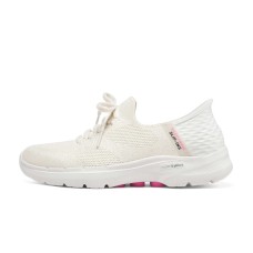 Skechers Go Walk 6 Lace Up 'Off White' Women's 39