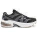 Skechers Anti-Slip Wear-Resistant Low-Top Running Shoes Men's Black Gray Black Gray, 42.5