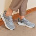 Skechers Slip-Resistant Low-Top Casual Running Shoes Men's Light Gray Серый, 41