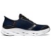 Skechers WOMEN'S GO Series Wear-Resistant Breathable Cushioning Low-Top Running Shoes Men's Navy Синий, 42