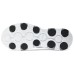 Skechers Anti-Slip Wear-Resistant Low-Top Running Shoes Men's White Black Черно-белый, 41