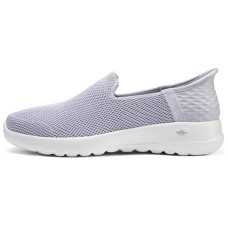 Skechers Slip Ins Cushioned Wear-Resistant Lightweight Low-Top Casual Shoes Women's Light Purple Фиолетовый, 39