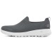 Skechers GO WALK Ma Cushioned Anti-Slip And Wear-Resistant Lightweight Low-Top Casual Shoes Men's Charcoal Gray 39.5