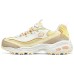 Skechers D'LITES 1.0 Anti-Slip Wear-Resistant Low-Top Chunky Sneakers Women's Yellow Yellow/Multicolor, 36