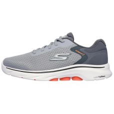 Skechers GO WALK 7 Slip-Resistant Low-Top Casual Shoes Men's Gray Серый, 39.5