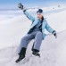 Skechers Down Jacket Luo Blue Teenagers Розово-голубой, 150