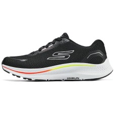 Skechers GO RUN Anti-Slip Wear-Resistant Low-Top Training Shoes Men's Black White Черно-белый, 44.5