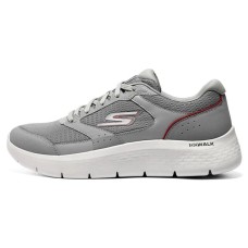 Skechers Go Walk Fle Low-Top Casual Shoes Men's Gray 41