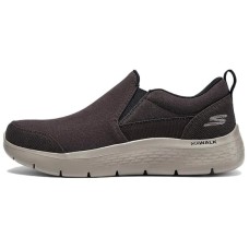 Skechers Go Walk Fle Breathable Low-Top Casual Shoes Men Brown Коричневый, 40