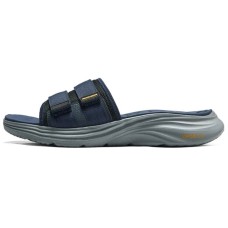 Skechers Sport Abrasion Resistant Slide Slippers Men's Blue Black Черный, 39.5
