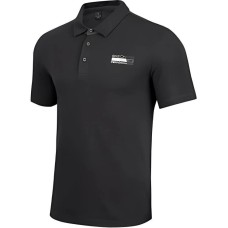 Skechers Polo Shirt Men's Carbon Black Carbon Black-0018, S