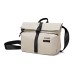 Skechers Fabric Shoulder Bag, Crossbody Bag Regular Unisex Silver Gray Silver Gray