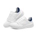 Skechers Sport Denali Shoes 'White Navy' Women's White blue, 36.5