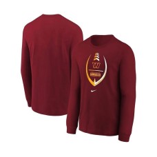 Футболка Nike Washington Commanders Icon Бордовый, 4