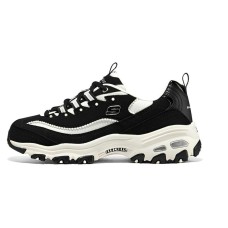 Skechers D'LITES 'White Black' Women's 37