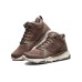 Skechers Cushioning Anti-Slip And Wear-Resistant Mid-Top Casual Shoes Men's Chocolate 41