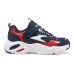 Skechers Wear-Resistant Slip-Resistant Kids Lifestyle Shoes Red Blue Kids' красный синий, 35