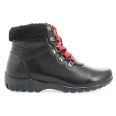 Propet Dasher Winter Round Toe Lace Up Womens Black Casual Boots WFV006LBLK B, Узкая, 8