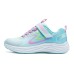 Skechers Girls Durable Breathable Kids Lifestyle Shoes Blue Kids' Синий, 36