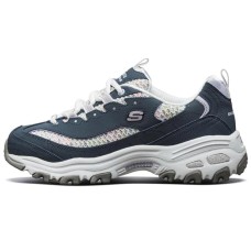 Skechers D'lites 1.0 Blue/White Women's 36