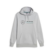 Puma Mapf1 Ess Fleece Pullover Hoodie Mens Grey Casual Athletic Outerwear 621159 2XL