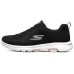 Skechers Go Walk 5 Wear-Resistant Low-Top Running Shoes Women's Black 36