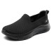 Skechers D'lu Durable Breathable Lightweight Low-Top Casual Shoes Women's Black Черный, 38.5