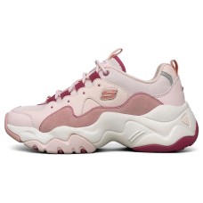 Skechers D'Lites 3.0 Low Top Daddy Shoes Pink Women's 35
