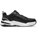 Skechers Sport Anti-Slip Wear-Resistant Low-Top Casual Shoes Men's Black White White/Charcoal Gray, 43