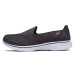 Skechers Go Walk 4 Cushioning Anti-Slip Wear-Resistant Breathability Low-Top Casual Shoes Women's Black Peach Red 40