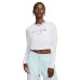 Women's Sportswear Chill Knit Slim Logo Cropped T-Shirt Белый, XS