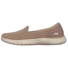 Skechers ON THE GO Go Fle Breathable Low-Top Casual Shoes Women's Natural 36