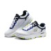 Skechers Cushioned Wear-Resistant Breathable Rebound Low-Top Casual Running Shoes Men's White Black Yellow White Black Yellow, 43