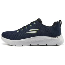 Skechers Cushioning Wear-Resistant Low-Top Running Shoes Men's Marine Blue Синий, 40