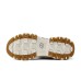 Skechers DLITES Anti-Slip Wear-Resistant Low-Top Chunky Sneakers Women's Ivory Brown ivory/brown, 35.5