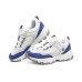 Skechers I-Conik Chunky Sneakers Women's Low-Top Blue White 37