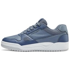 Skechers Lightweight And Breathable Low Top Skateboard Shoes Men's Marine Blue Синий, 41.5