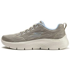 Skechers Go Walk Fle Cushioning Wear Resistant Low Top Casual Shoes Women's Taupe Серо-коричневый, 36