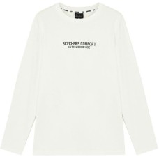 Skechers Sports Alliance Series T Shirt Men Marshmallow White Marshmallow White-0074, XL