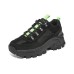 Skechers Street Blo Collection Low-Top Casual Shoes Women's Black Green 37.5