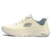 Skechers Breathable Low-Top Casual Shoes Men's Yellow Blue Желтый Синий, 41