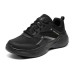 Skechers Cushioned Wear Resistant Impact Resistant Low Top Running Shoes Men's Black Черный, 43
