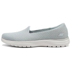 Skechers ON THE GO Breathable Lightweight Low-Top Casual Shoes Women's Light Gray Серый, 36