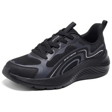 Skechers Anti-Slip Wear-Resistant Low-Top Casual Shoes Men's Black Черный, 41